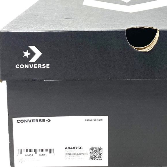 Converse CTAS Berkshire Boot Hi Men's Nomad Khaki Leather Sneakers A04475C - Picture 8 of 9